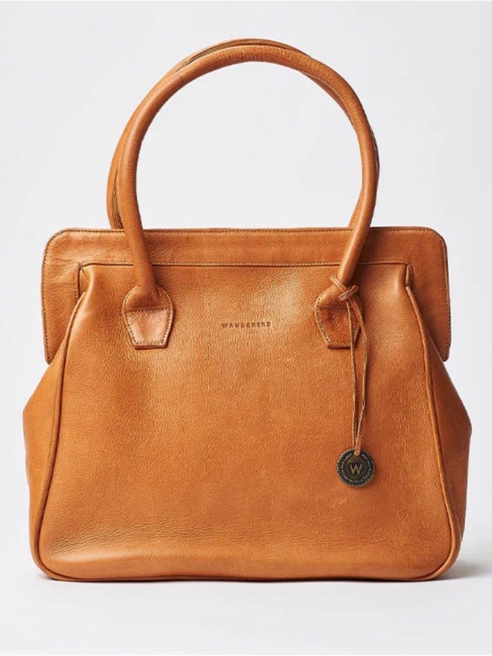 Wanderers Monte Carlo Caramel Tan Leather Tote